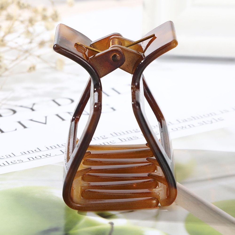 Kẹp tóc Haimeikang hình vuông thời trang retro thanh lịch