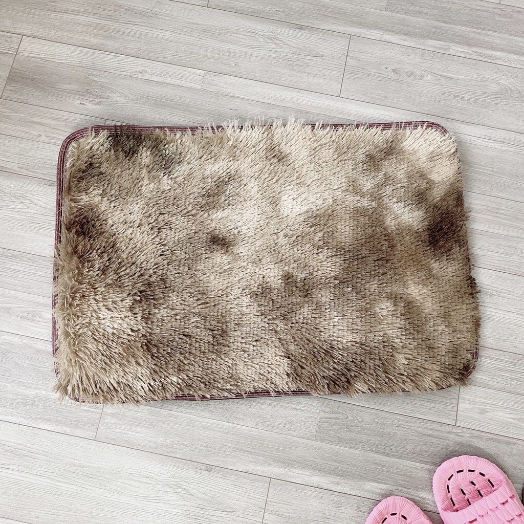 Thảm chùi chân lông loang mềm mịn siêu đẹp, thảm trang trí phòng khách sạn