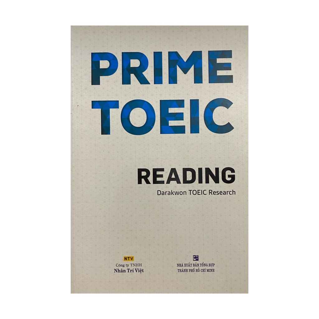 Sách - Prime Toeic Reading ( Nhân Trí Việt )