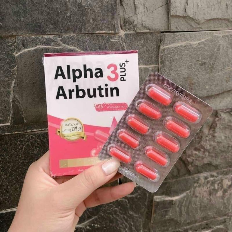 Vỉ 10 viên ALPHA ARBUTIN Thái Lan