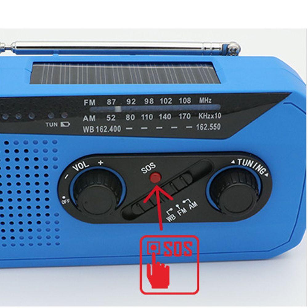 Đài FM MAYSHOW 2000mAh Sạc USB Năng Lượng Mặt Trời Có Thể Sạc Lại Bluetooth Không Dây