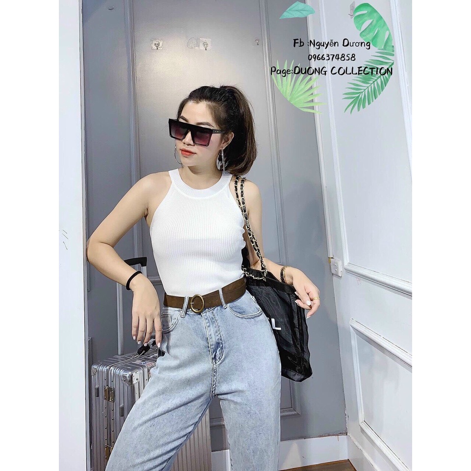 Áo Thun 3 lỗ cổ yếm hàng đẹp co giãn 4 chiều