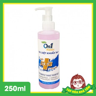 Gel rửa tay khô diệt khuẩn On1 Protect 250ml hương Bamboo Charcoal