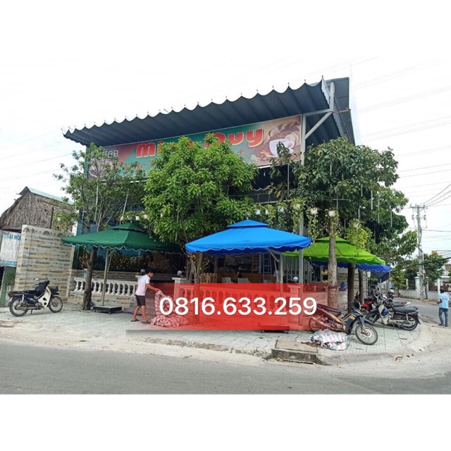 dù cafe thanh lý giá rẻ