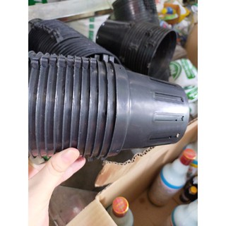 Chậu trồng lan đen F12