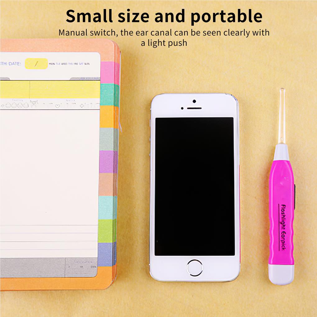 [choosewho1] Dụng Cụ Lấy Ráy Tai Có Đèn LED Nhấp Nháy