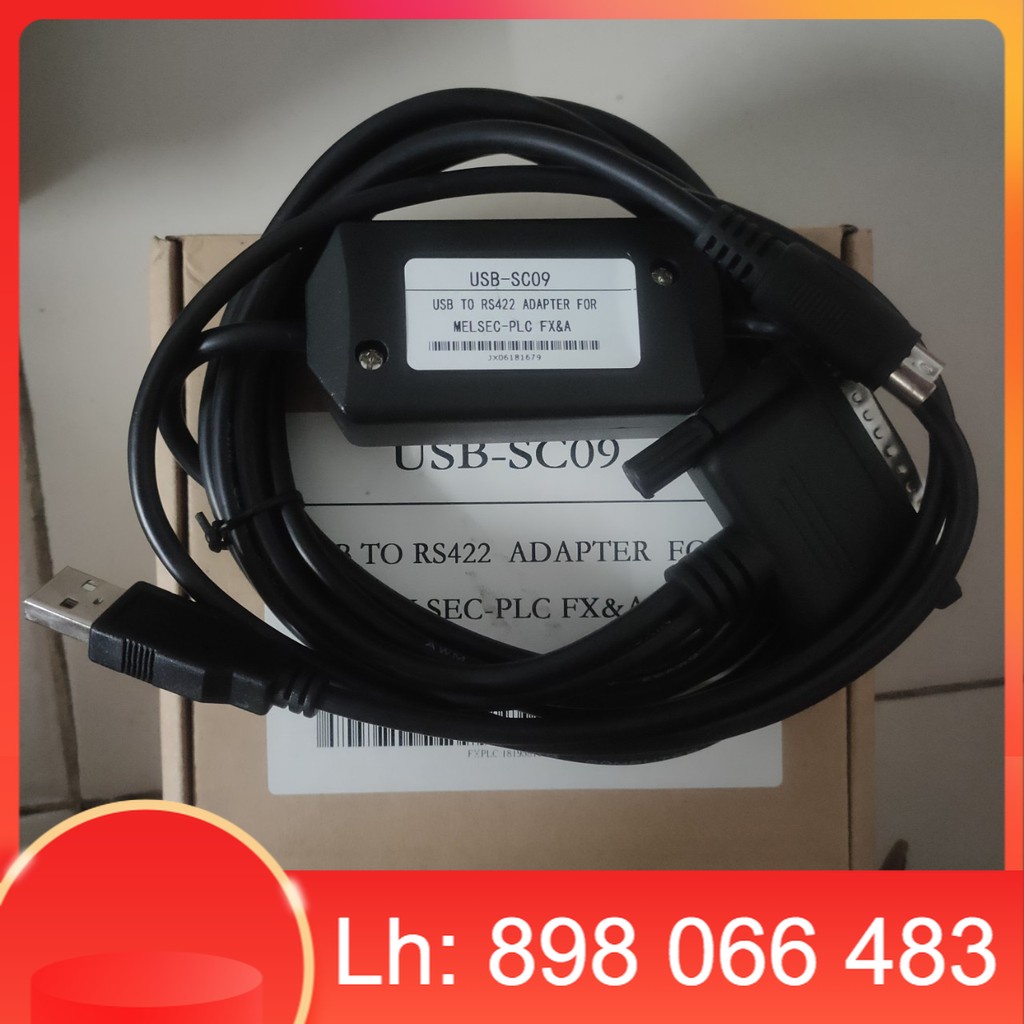c Cáp lập trình PLC Mitsubishi USB-SC09