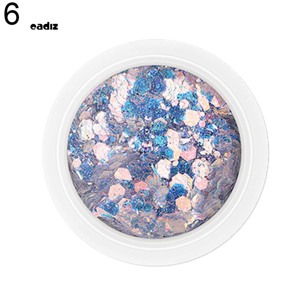 Hộp sequin lấp lánh dùng để trang trí móng nghệ thuật