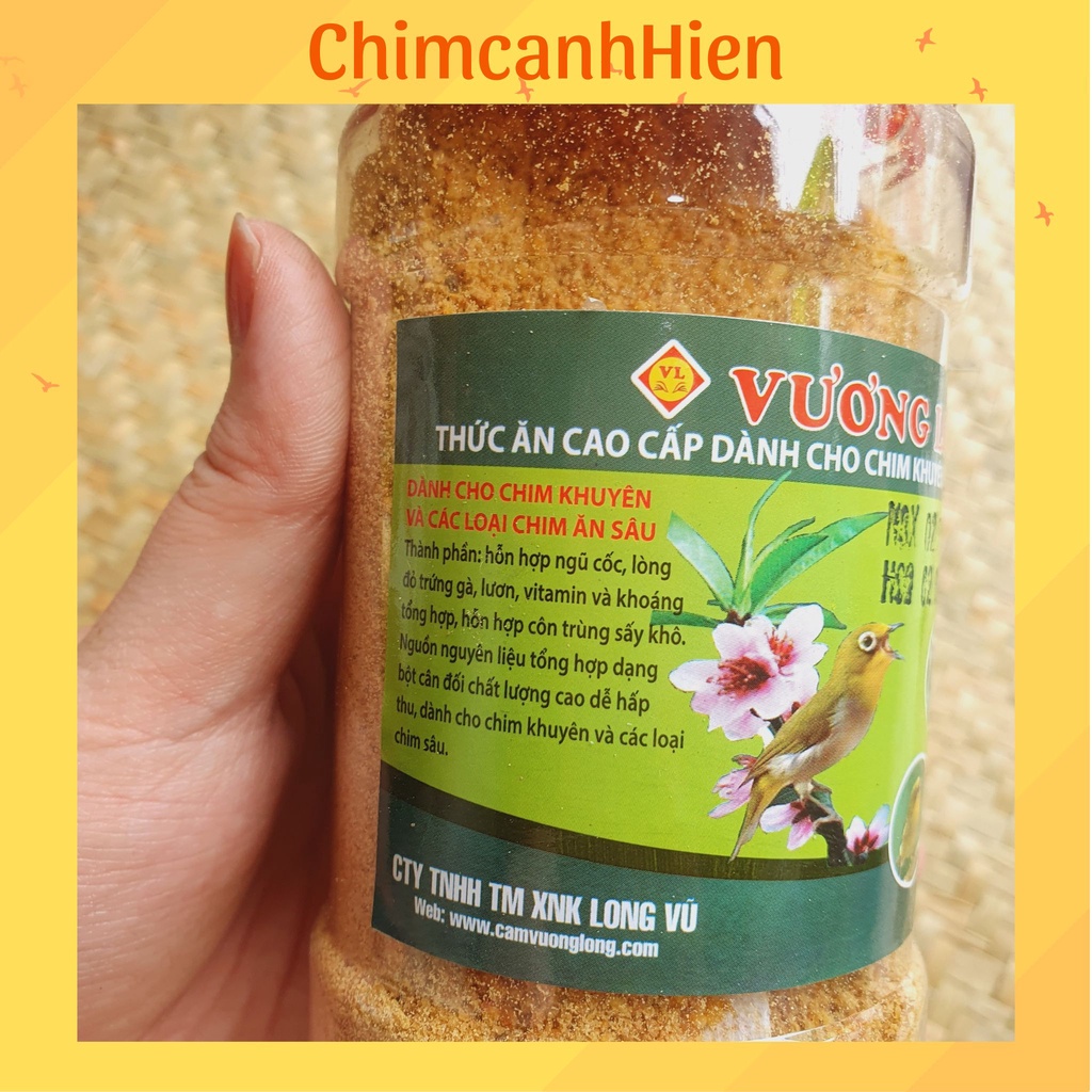 Cám khuyên, chim sâu Vương Long dạng hạt - 300gr