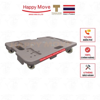 Xe đẩy dolly sàn nhựa fibertech pro-sakte nối được - tải trọng 100kg - Happy Move Thái Lan