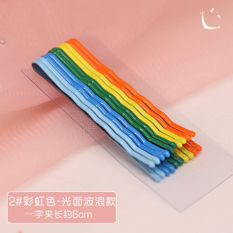 Kẹp tóc màu kẹo xinh xắn dành cho nữ