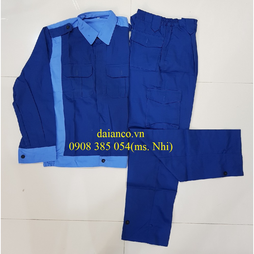 QUẦN ÁO BẢO HỘ DA04 SIÊU THẤM HÚT MỒ HÔI, THOÁNG MÁT- HÀNG SẴN