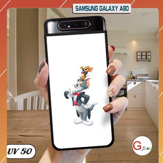 Ốp điện thoại Samsung Galaxy A80 - lưng nhám viền dẻo