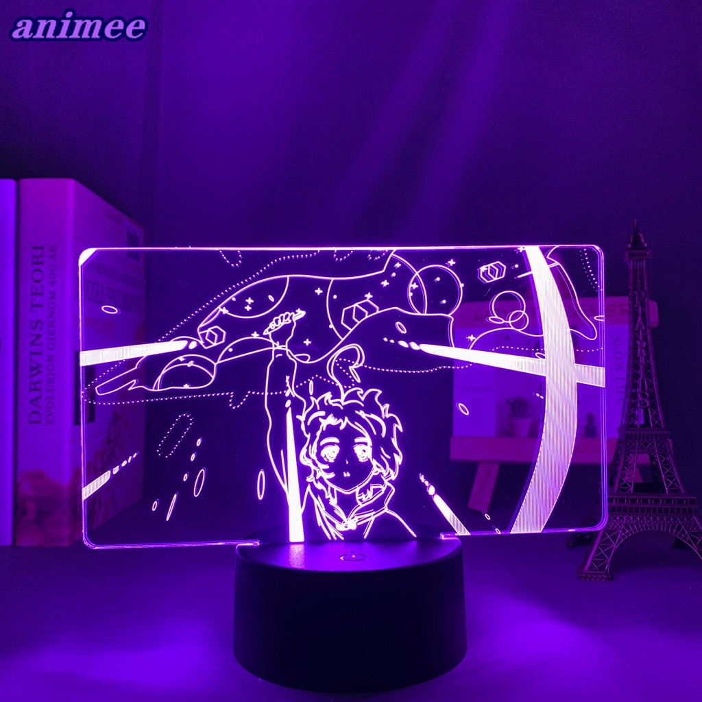Đèn Ngủ Đổi Màu Hình Quả Trứng Thần Thoại Anime Wonder Egg