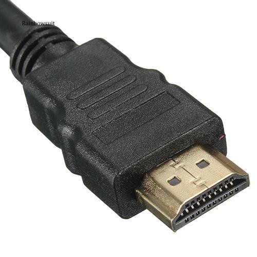 Cáp chuyển âm thanh từ HDMI 5 chấu ra AV 3 RCA