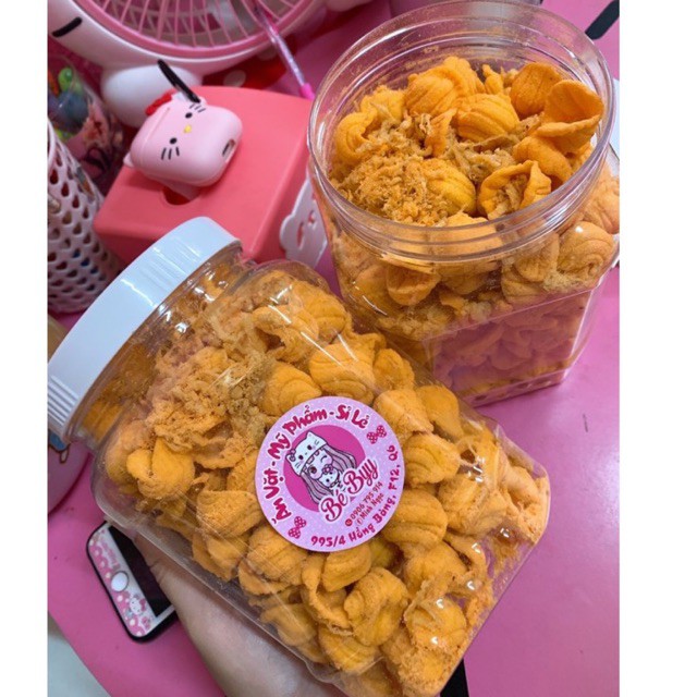 Nui chiên phô mai chà bông túi Lớn