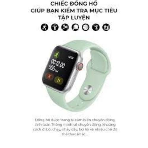 Đồng Hồ Thông Minh T500+ Plus Seri 6, Smart Watch , Nghe Gọi Kết Nối Bluetooth 5.0, Size 44mm