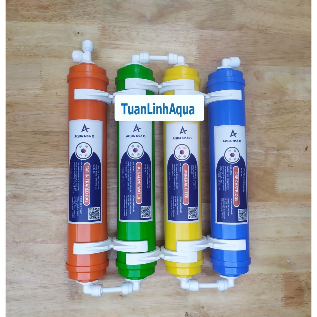 Bộ Lõi Lọc Tạo Khoáng AQUA 5 6 7 8 9 10 Chính Hãng Dùng Cho Các Dòng Máy Lọc Nước RO
