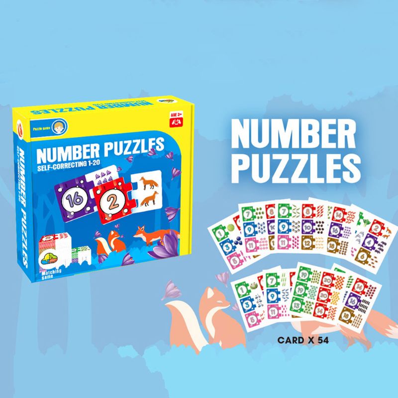 Bộ Đồ Chơi Xếp Hình Đếm Số Giáo Dục Sớm Cho Bé