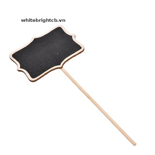 1pc  Mini Chalkboard Chalkboard Rectangular Angled Wedding Table Number Sign#