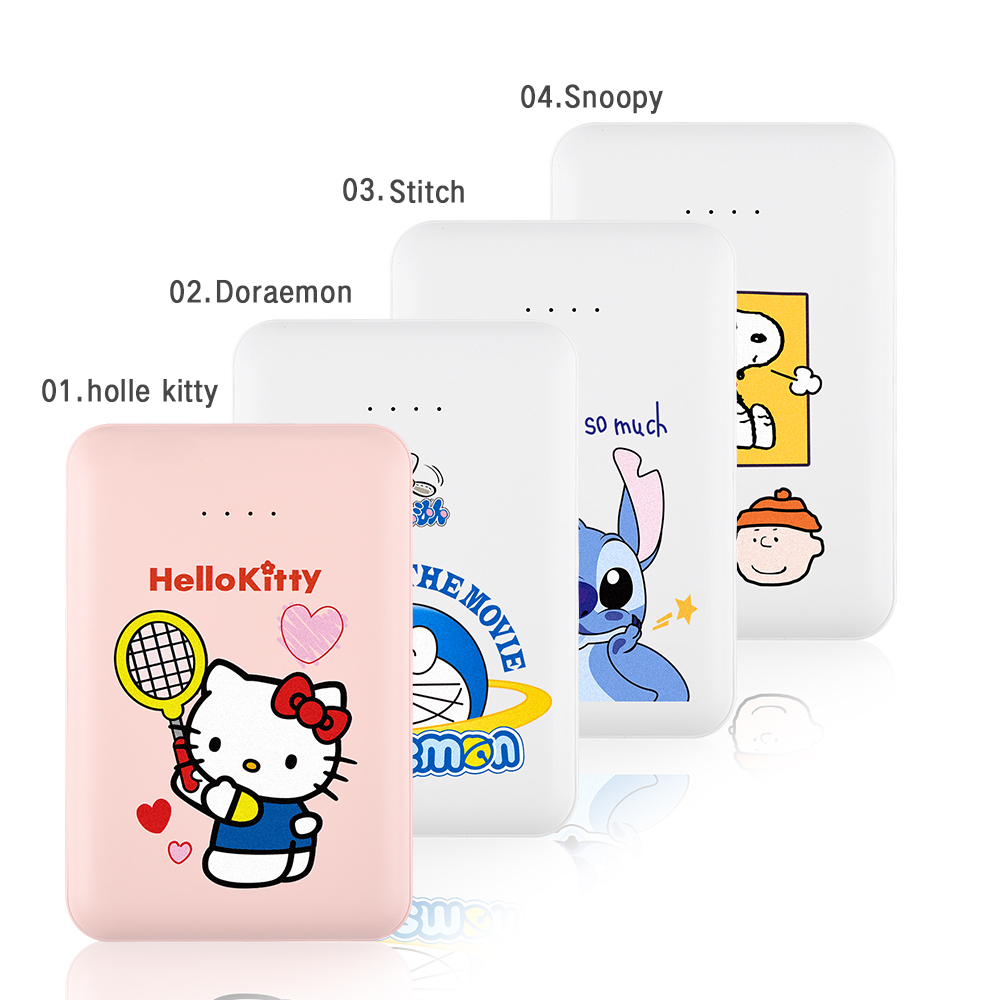 Sạc dự phòng dung lượng lớn  Y-47 20000mAh hình hoạt họa đáng yêu có hai cổng USB cho Android iPhone