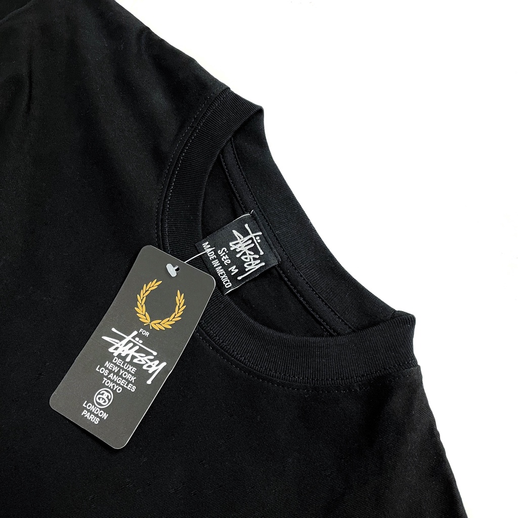 Áo thun stussy 8 Hogoto shop , Áo thun unisex nam nữ form rộng oversize chất liệu 100% Cotton