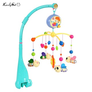 Baby Crib Bed Cot Mobile Pendants Nusery Lullaby Toy