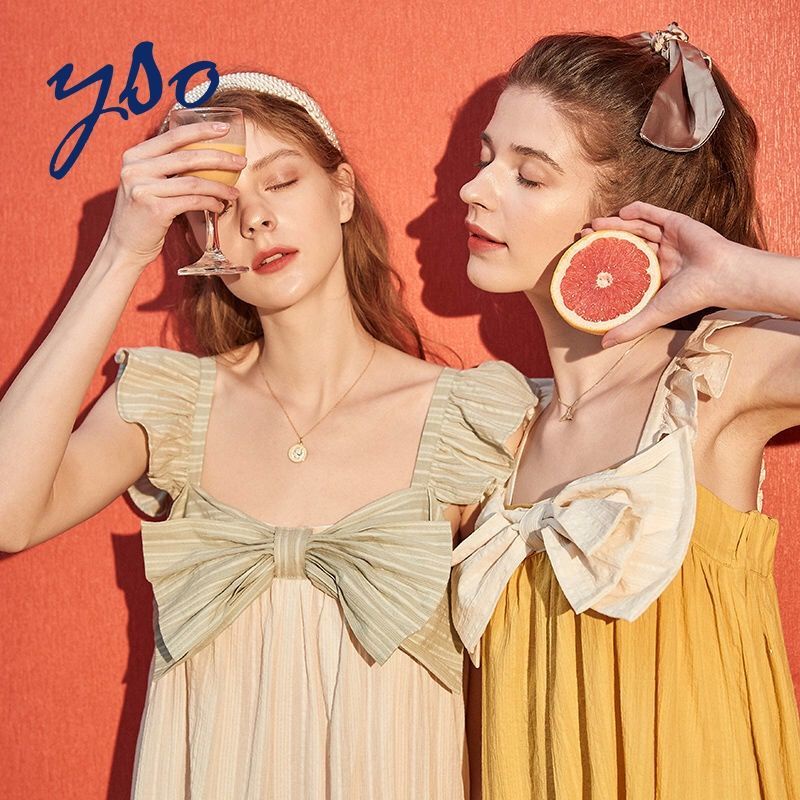 Đầm Ngủ Hai Dây 100% Cotton Thời Trang Mùa Hè Cho Nữ