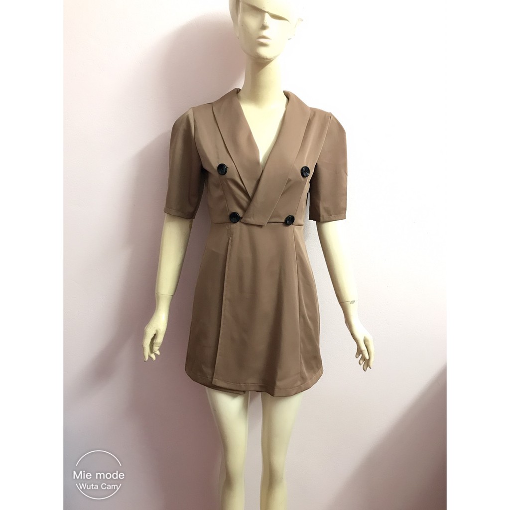 [HÀNG LOẠI 1]  Set áo vest nữ Nâu Tây dáng ngắn  💥  Cả Quần và áo 💥 đủ size S.M.L | BigBuy360 - bigbuy360.vn