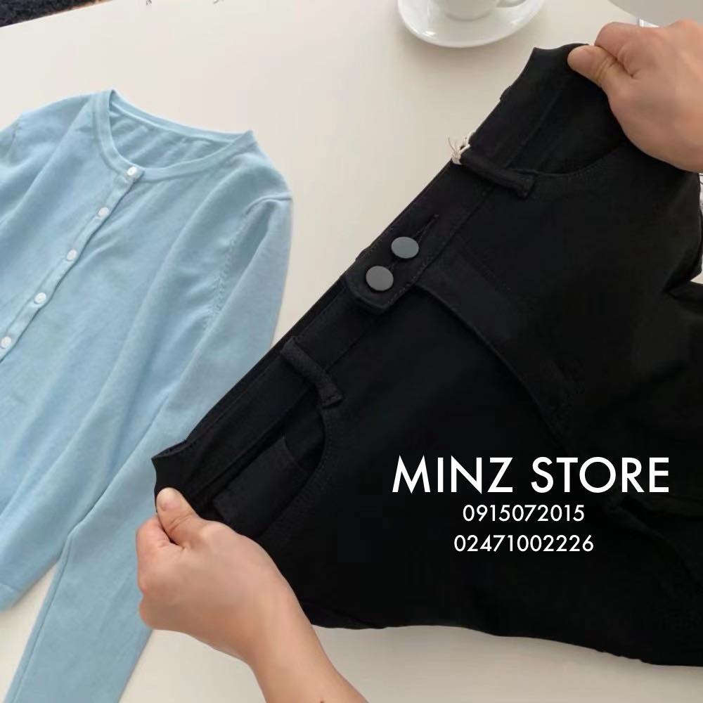 Quần legging jean 2 khuy #8567
