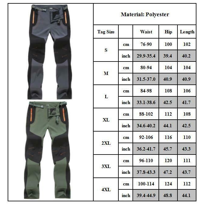 Quần leo núi chống thấm nước thời trang cho nam | BigBuy360 - bigbuy360.vn