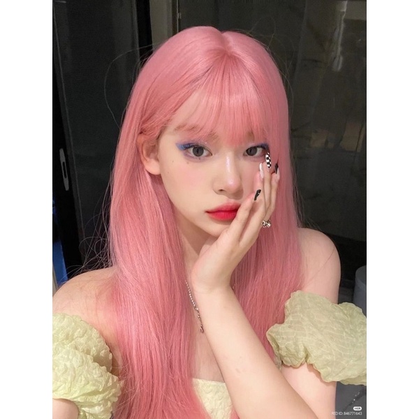 Thuốc Nhuộm Tóc Màu HỒNG PASTEL , Màu Thời Trang Baby Pink của Hanahairs kèm găng tay cheng,mũ trùm buddy,bịt tai minzi