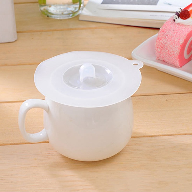 Nắp đậy ly uống nước bằng silicon trong suốt