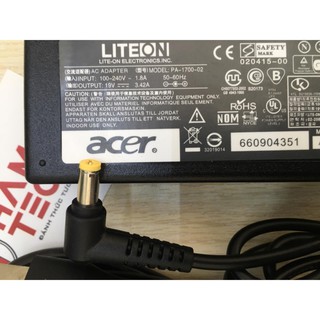 SẠC LAPTOP ACER 19V-3.42A ĐẦU THƯỜNG