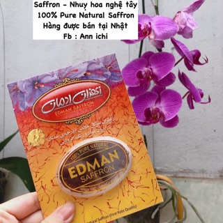 NHUỴ HOA NGHỆ TÂY SAFFRON CAO CẤP EDMAN