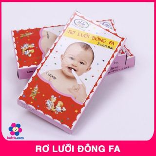 Tưa Lưỡi, Rơ Lưỡi Đông Fa Vệ Sinh Miệng Bé Hàng Ngày( 10 hộp)