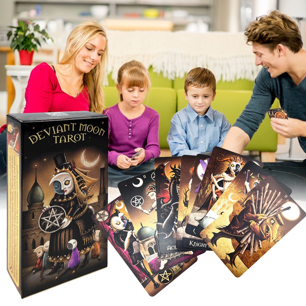 Bộ 78 Lá Bài Tarot Tiếng Anh Chuyên Dụng Cho Tiệc Và Gia Đình
