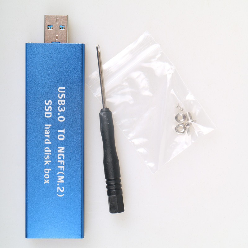 USB3.0 TO M.2 NGFF SSD 42mm Aluminium / 30mm 22 Enclosure | BigBuy360 - bigbuy360.vn
