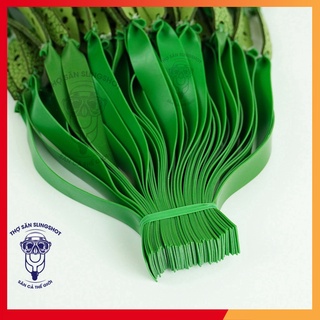Dây quỷ xanh cột da cao cấp khổ 13-19-150, thun ná cao su, dây chơi ná, thun quỷ xanh - Ná Ngọc