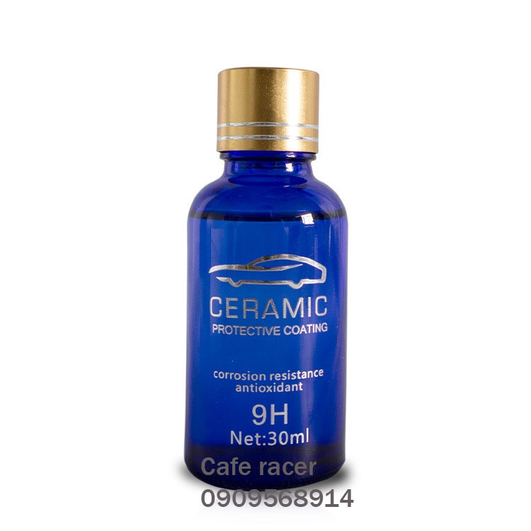 Nano ceramic 9H phủ bóng bảo vệ mặt sơn xe máy ô tô 30ml