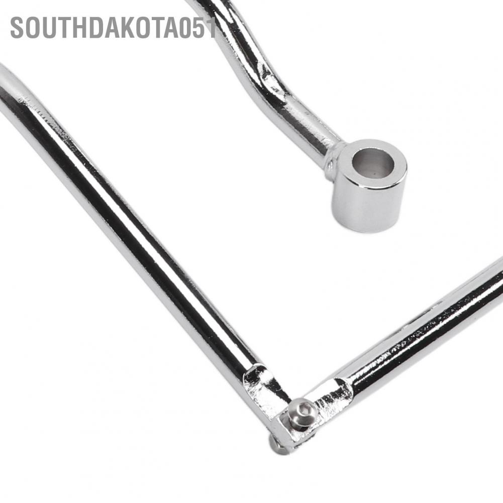 Hàng Sẵn Giá đỡ túi hông xe máy Thanh đỡ hỗ trợ Túi đeo bên hông xe máy bằng thép nặng Phổ biến cho lỗ gắn 12mm【Southdakota051】