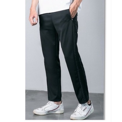 Quần thể thao nam nữ unisex 3 Sọc - Quần nỉ nam nữ Thu Đông chất dày co giãn ống suông mặc nhà mặc thể dục (CAM KẾT ẢNH