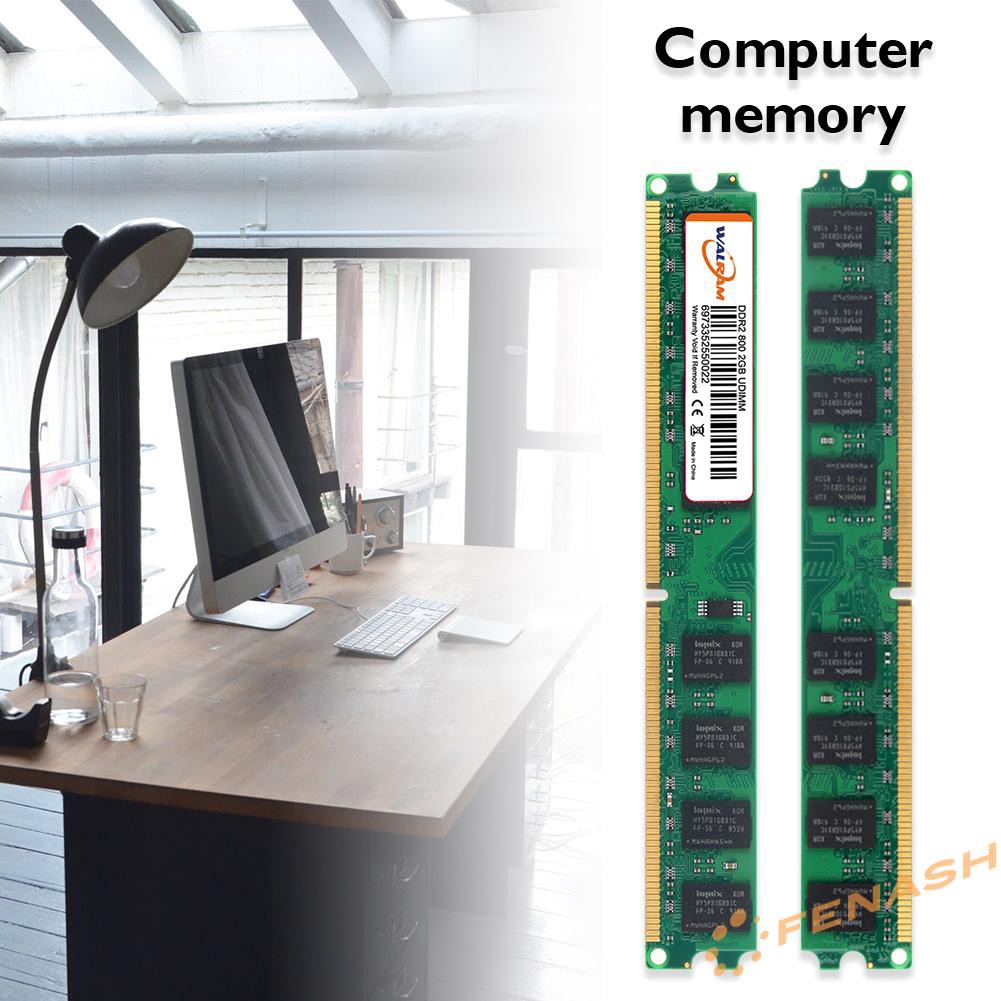 ȸWelcomeȸ 2GB DDR2 800MHz Memory Module 240 Pin for Computer PC Desktop Memories RAM 