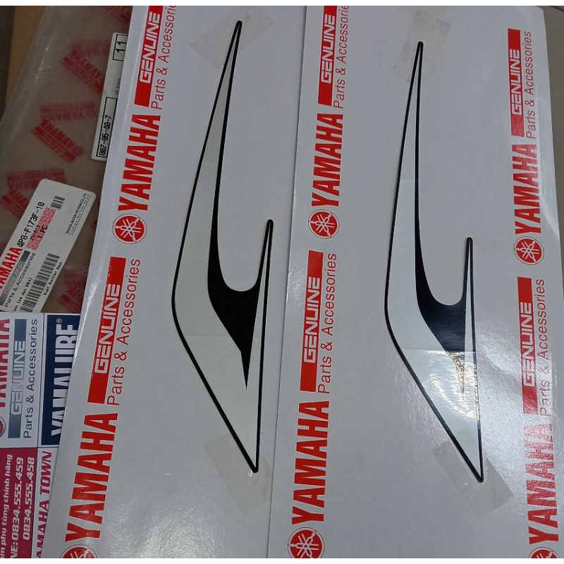 1 Tem (xe đen 903) Mio Yamaha chính hãng