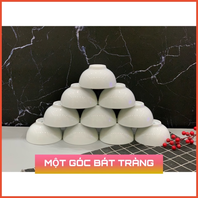 Bát Con Trắng Sứ Bát Tràng