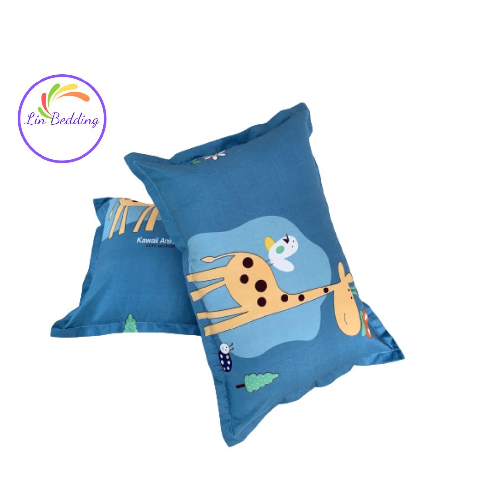 Vỏ gối nằm cotton poly,  vỏ gối đẹp Lin Bedding vỏ gối nằm kích thước 45x65cm (Không kèm ruột) | BigBuy360 - bigbuy360.vn