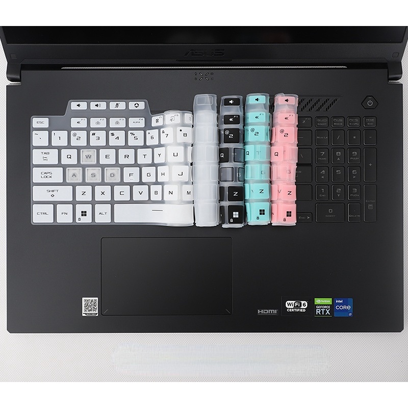 Miếng Dán Silicon Bảo Vệ Bàn Phím Cho ASUS TUF Gaming A15  FX507 ZX53VD15-15 FX50JV pro FX53VD ZX53 V555U GL553 W6300 VD6700 7700 7300