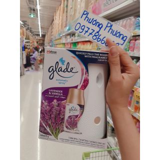 Máy xịt thơm phòng tự động GLADE.