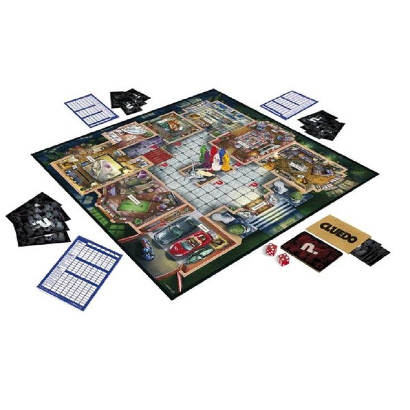 Board Game Nhập Vai Cluedo Suy Luận Phá Án Hộp Cứng Chất Lượng Cao