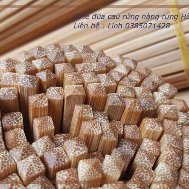 Đũa cau rừng hà tĩnh loại 1 ( 10 đôi vuông)